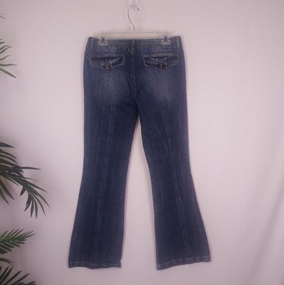 🎉SILVER Wide Leg Jeans - Picture 2 of 8